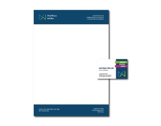 Corporate Identity - Matthias Müller